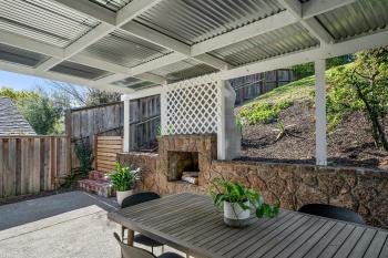 veranda with fireplace #29